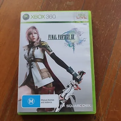 Final Fantasy XIII 13 - Microsoft XBox 360 PAL - Complete Game + Manual - GC • $12.93