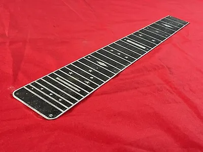 Vintage 1950s USA MAGNATONE LAP STEEL Guitar Marker Board Metal Plate Part • $95