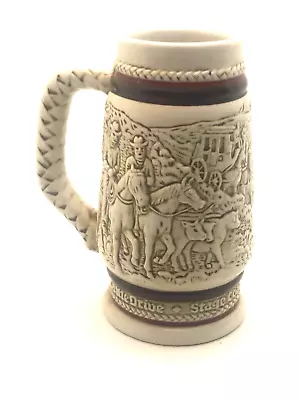 Vintage Avon Mini Beer Stein Mug Cattle Drive 1983 • $5