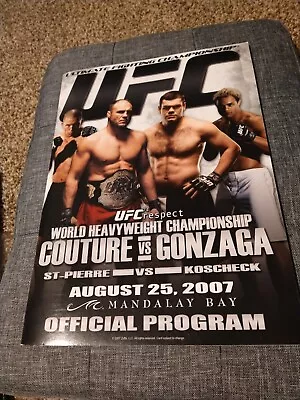 UFC 74 Official Program  • $24.99