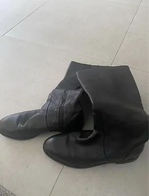 Country Road Leather Boots Size 37( 7 ) • $40