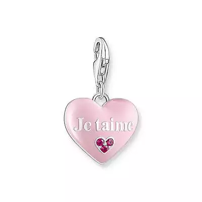 Genuine THOMAS SABO Charm Pendant Je T'aime Heart • $99