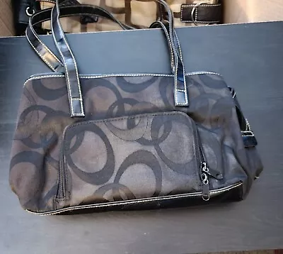 Black & Gray Handbag By Target • $6.99