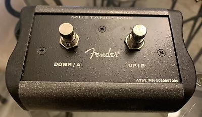 Fender MS2 Mustang Amp 2-Button Footswitch With 1/4  Jack • $24.99