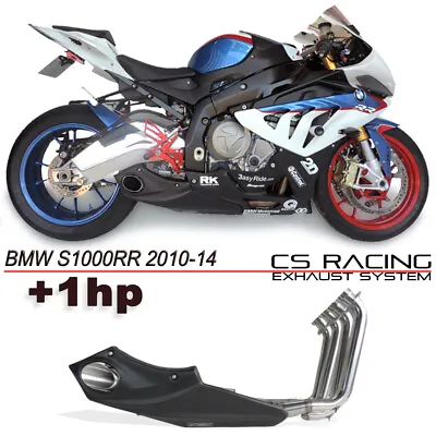 BMW S1000RR CS Racing Full Exhaust System + Header 2010-2014 Best Sound Ever • $795