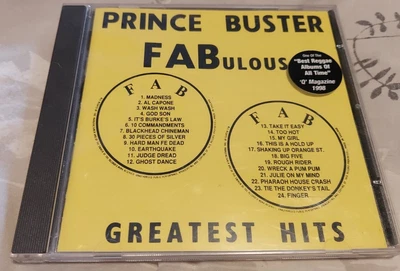 £9.99 • Buy Prince Buster - Fabulous- The Greatest Hits, Cd Album, Excellent Condition