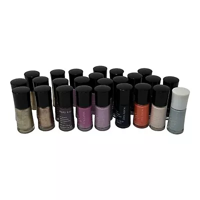 Lot Of 25 Mary Kay Nail Lacquer Polish Debut Mauve Lilac Violet Gold Rosy NO Box • $64.99