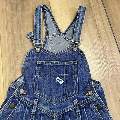 Guess Overalls Women’s Size 14 Vintage Denim 80’s • $89.99