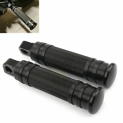 Rear Front Foot Pegs Footrest For Harley Softail Road Glide Sportster V-Rod Dyna • $19.99