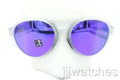 New Oakley Forager Matte Clear Violet Iridium Sunglasses  Asia Fit OO9421F-0358 • $69.95