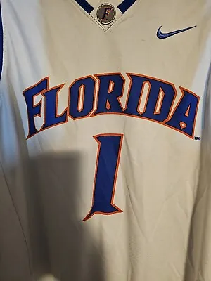 Nike Elite Florida Gators Basketball Jersey Men Size XL White  • $39.99