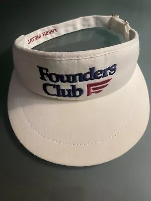 Vintage Founders Club Visor • $20