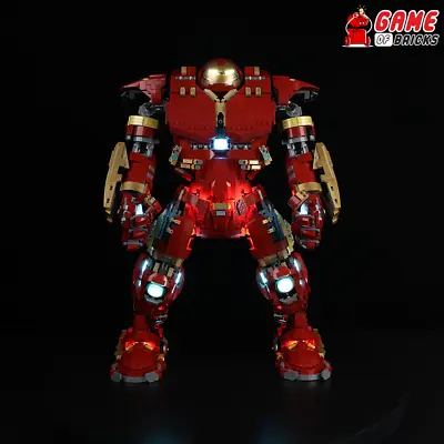 LED Light Kit For Hulkbuster - Compatible With LEGO® 76210 Set (Classic Version) • £31.80