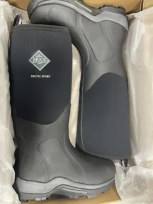 Muck ASP-000A Men's Arctic Sport Tall Black Soft Toe (USED) • $70