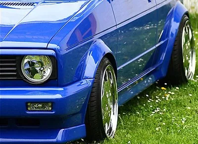 $39.99 • Buy VW Golf Rabbit MK1 Cabrio Euro Headlight Hood Trim Grill Spoiler Eyelid Eyebrow-