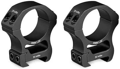 Vortex Optics PR30-H 30mm 1.26 In High Riflescope Rings • $79.99