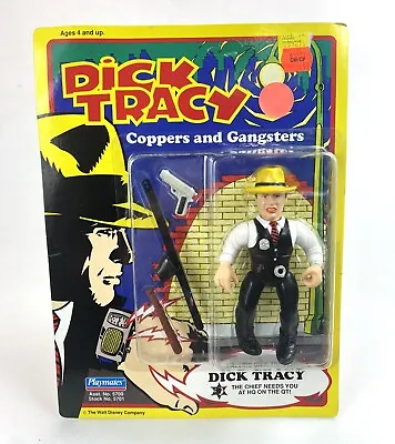 Dick Tracy Vintage Coppers & Gangsters Action Figure New 1990 Playmates 90s • $24.98
