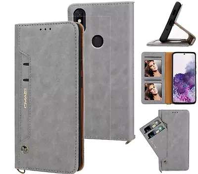 Xiaomi Mi Mix 3 Leather Wallet Case Front Pocket 6 Cards • $10.95