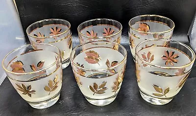 Vintage Mid Century Modern Barware Libbey Glass Set Of 6 • $14.50