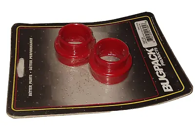 BUGPACK Red Urethane VW Intake Boots Fits All VW Air-cooled Dual Port Engines • $13