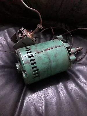 Vintage GENERAL ELECTRIC 5kh36fg144x 1/3 HP 3450 Rpm AC MOTOR * USED * • $80