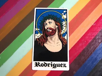 Vtg 1990s Original 101 Gabriel Rodriguez Jesus Skateboard Sticker • $140