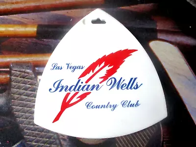 Vtg - PGA Golf Bag Tag - INDIAN WELLS COUNTRY CLUB Cc - Las Vegas NV • $14