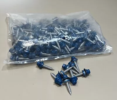 1 Inch Woodgrip Control Seal Metal Roofing Screws - 1/4  Hex Head - 250 Count • $19.99