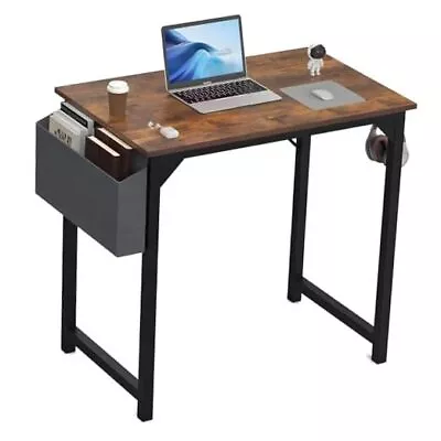 Computer Desk Small 32 Inch Writing Study Office Gaming 32-Inch Vintage Rustic • $45.21