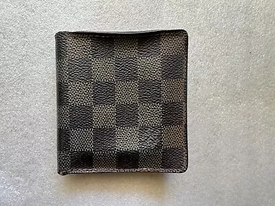 Authentic Louis Vuitton Leather Damier  Bifold Wallet • $31