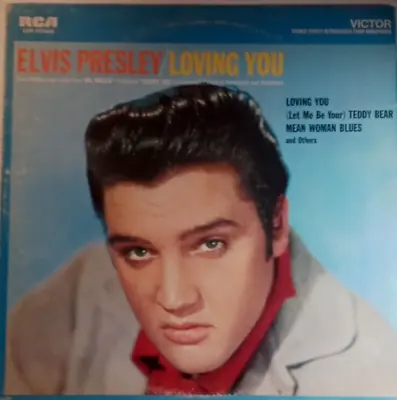 Elvis Presley  Loving You  Vinyl LP (1962) RE RCA LSP-1515 E VGC/VGC • $12.50