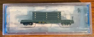 Bachmann N Scale #18953 Maine Central Flat Car With Pipe Load NIP Free Shipping • $41.88