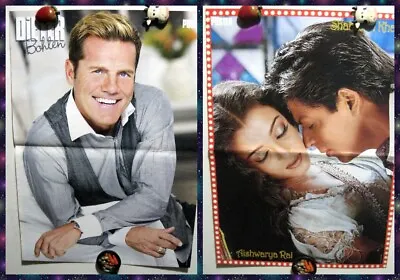 Dieter Bohlen Modern Talking / Aishwarya Rai Shahrukh Khan Poster A3 16x11 Rare • $5.50