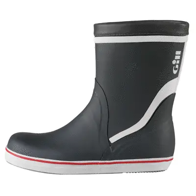 £44.95 • Buy GILL Short BOOTS : Rubber - Mid Length - Sailing Deck Footwear