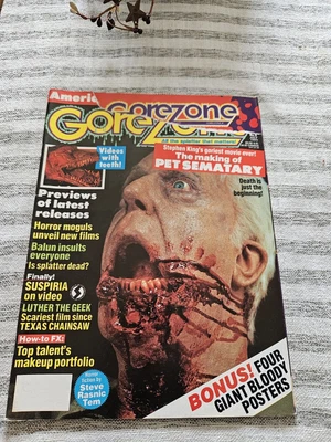 $8.99 • Buy GOREZONE #8 Monster Magazine