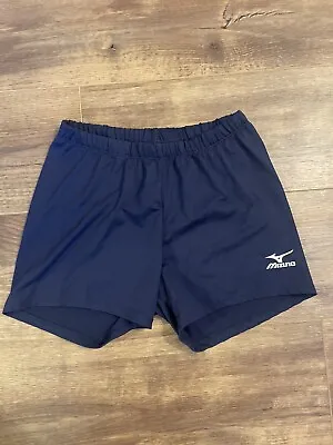 Mizuno Drylite M Navy Fitted Volleyball/Dance Shorts Great Preowned Condition • $9.99