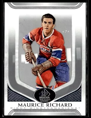 2020-21 SP Signature Edition Legends SSP Maurice Richard Montreal Canadiens #337 • $5.08