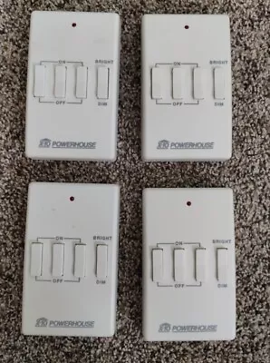 X-10 Powerhouse Model RW724 3-Channel RF Wireless Dimmer Wall Switch • $6.95