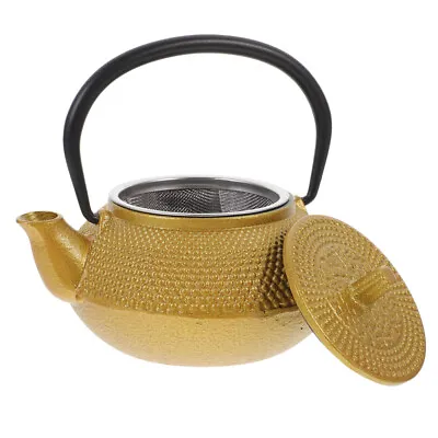  Chinese Teapot Small Metal Teaware Travel Household Portable • £24.65
