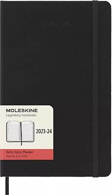 Moleskine Daily Planner 2023-2024 18-Month Agenda Hard Cover Daily Planner La • $35.35