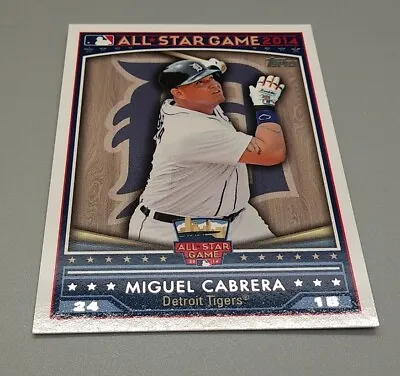 Miguel Cabrera Topps 2014 Baseball Fanfest Minnesota MLB All-Star Game SSP  • $29.99