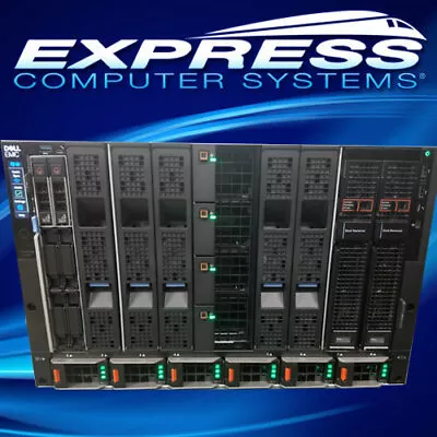 Dell MX7000 Chassis 1x MX9116n Switch 1x MX7116n 1x MX740c 2x Gold 6226 512GB • $16700