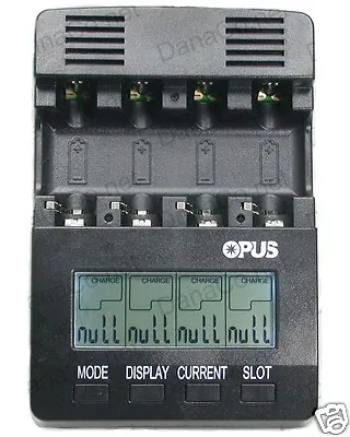 BT-C2400 V2.2 Battery Charger Analyzer Tester NiMH NiCd AA AAA 12 Volt Opus • $27.89