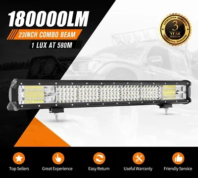 23'' Inch Led Light Bar Spot Flood Combo Driving Lamp SUV Truck Offroad 4X4 • $46.87