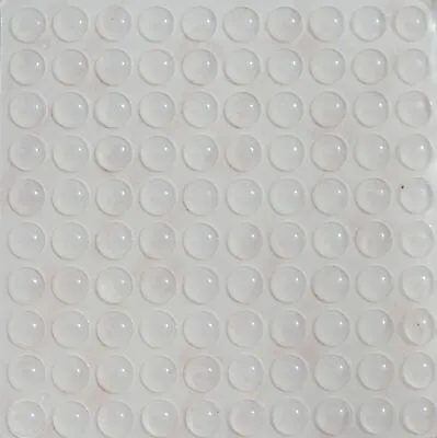 £2.75 • Buy Small CLEAR 3M RUBBER FEET ~ 6mm X 2mm ~ SELF ADHESIVE Sticky Pads MINI BUMPONS