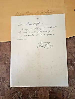 Vintage 1960 Elvis Presley Secretary Written Signed Letter W/ Envelope • $9.99