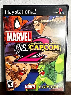 PlayStation 2 PS2 Marvel Vs. Capcom 2 Complete In Box With Manuel • $300