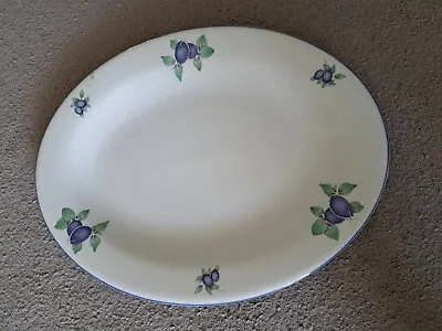 £15 • Buy Royal Doulton Everyday China: Blueberry Oval Serving Plate (other Items Too)