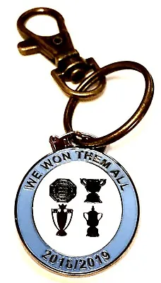 £2.99 • Buy Manchester City Key Ring Keychain. Formidables We Done Them All