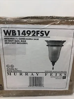 Murray Feiss Wall Lighting / Lot Of 2 / WB1492 • $150